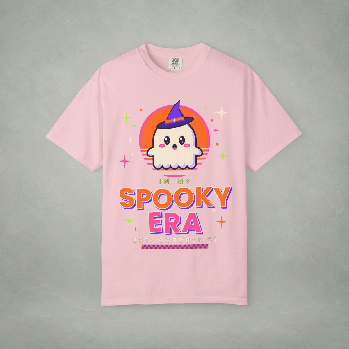 Spooky Era T-Shirt — Cute Ghost Halloween Graphic Tee