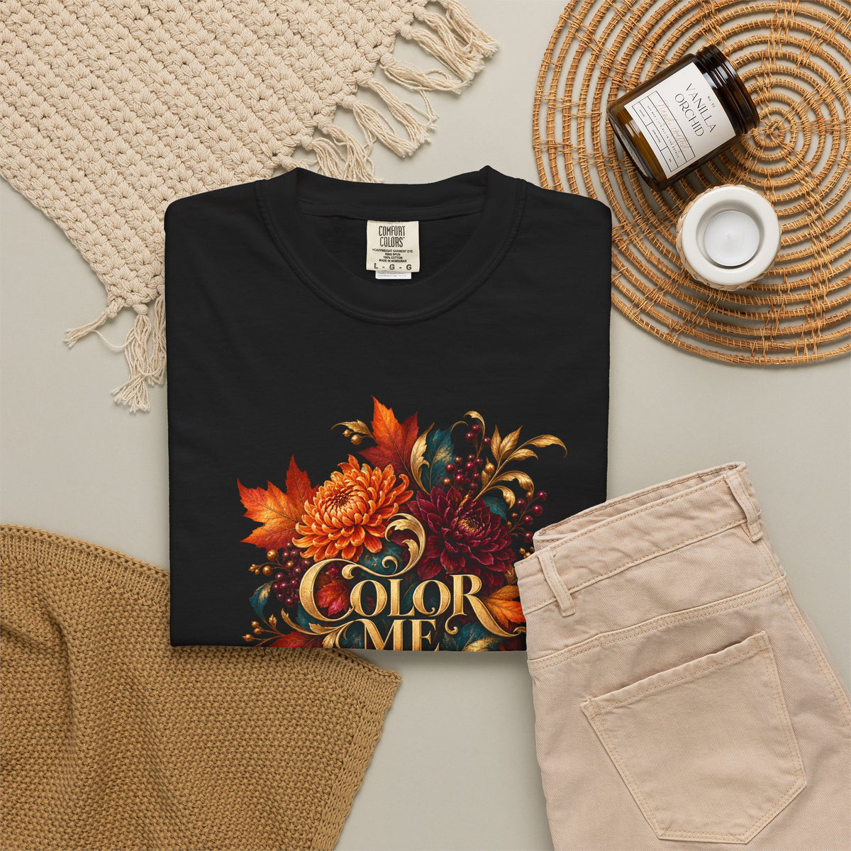 Colorful Statement Graphic Tee | Unisex Comfort Colors 1717