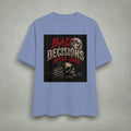 Bad Decisions After Dark T-shirt | Skull Moon Graphic Tee