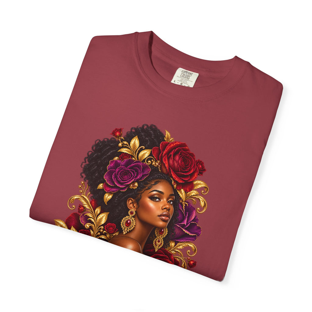 Floral Muse Portrait Graphic Tee | Color Me Ful