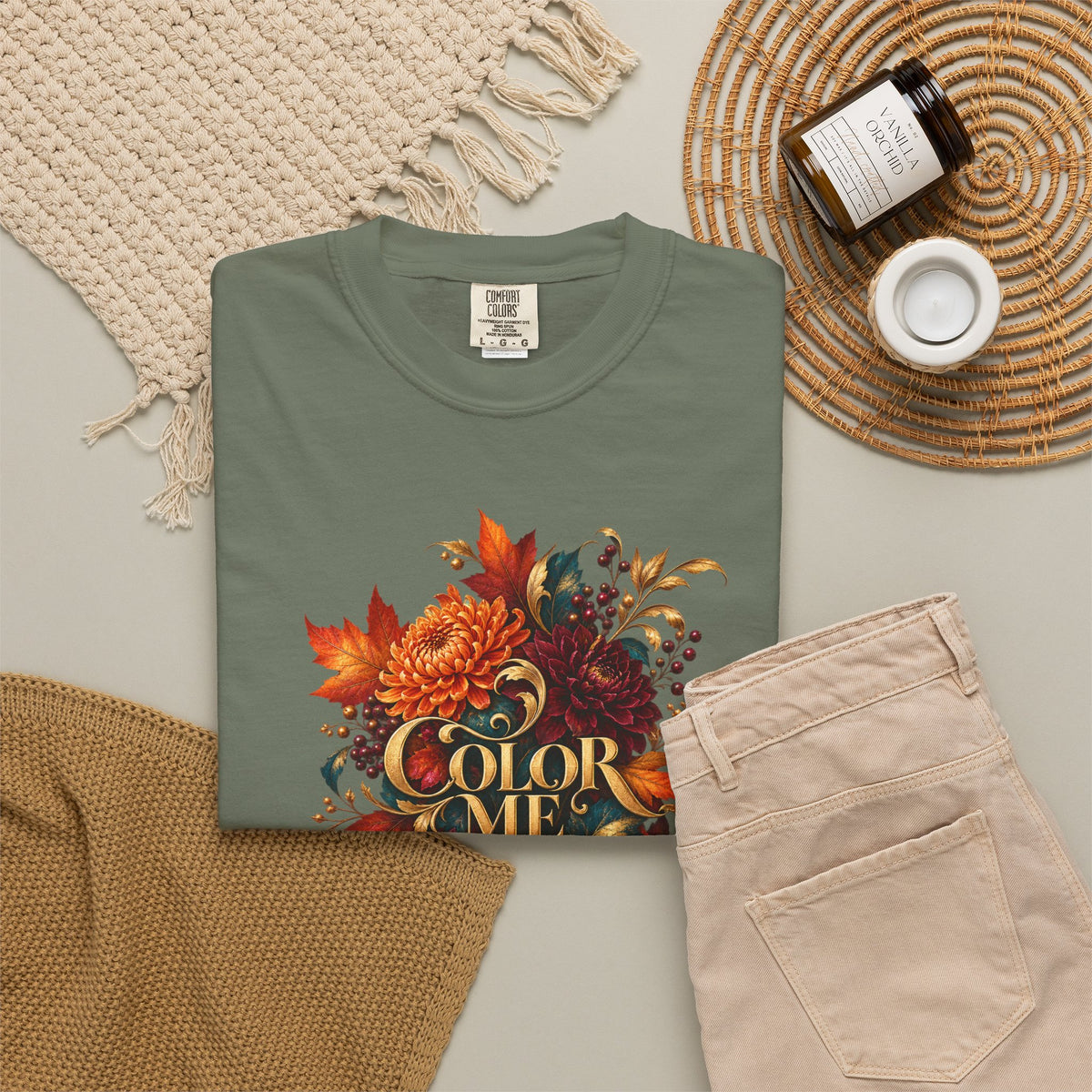 Colorful Statement Graphic Tee | Unisex Comfort Colors 1717