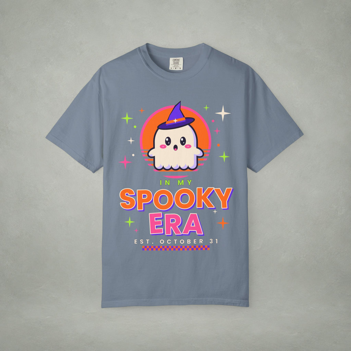 Spooky Era T-Shirt — Cute Ghost Halloween Graphic Tee