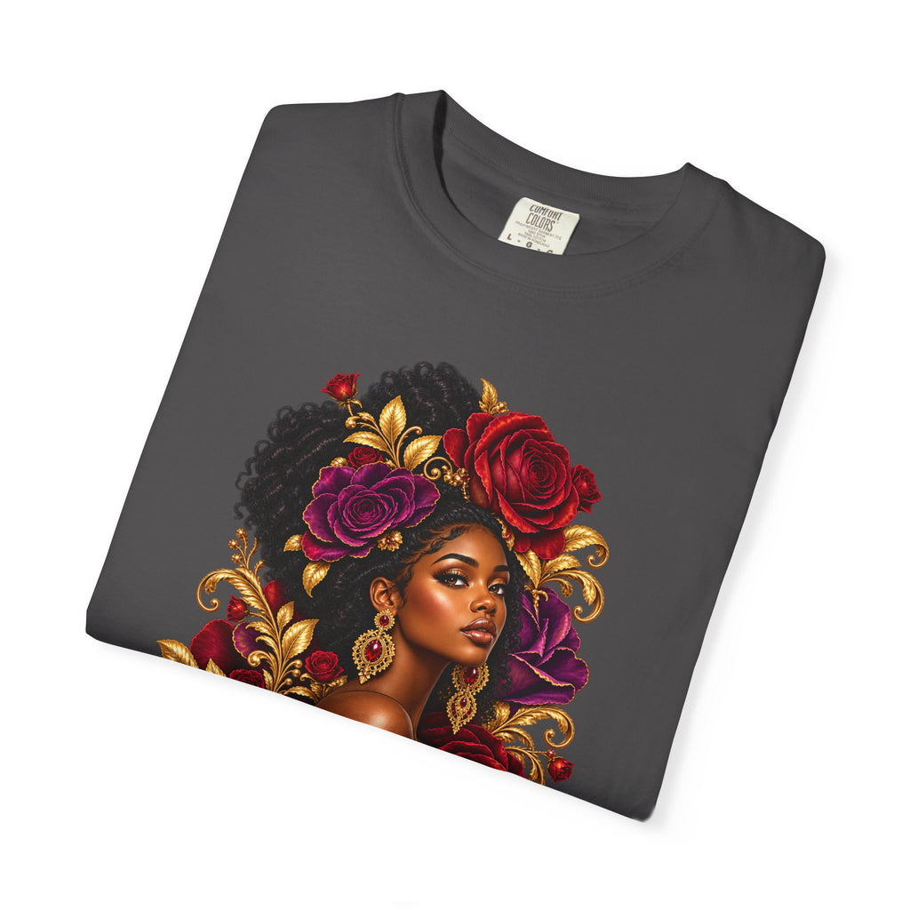 Floral Muse Portrait Graphic Tee | Color Me Ful
