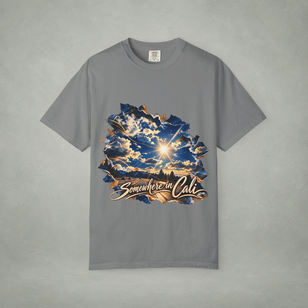 Somewhere in Cali Graphic Tee | Unisex Comfort Colors 1717