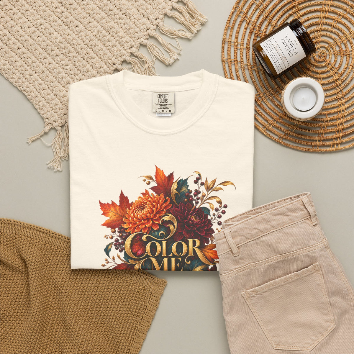 Colorful Statement Graphic Tee | Unisex Comfort Colors 1717