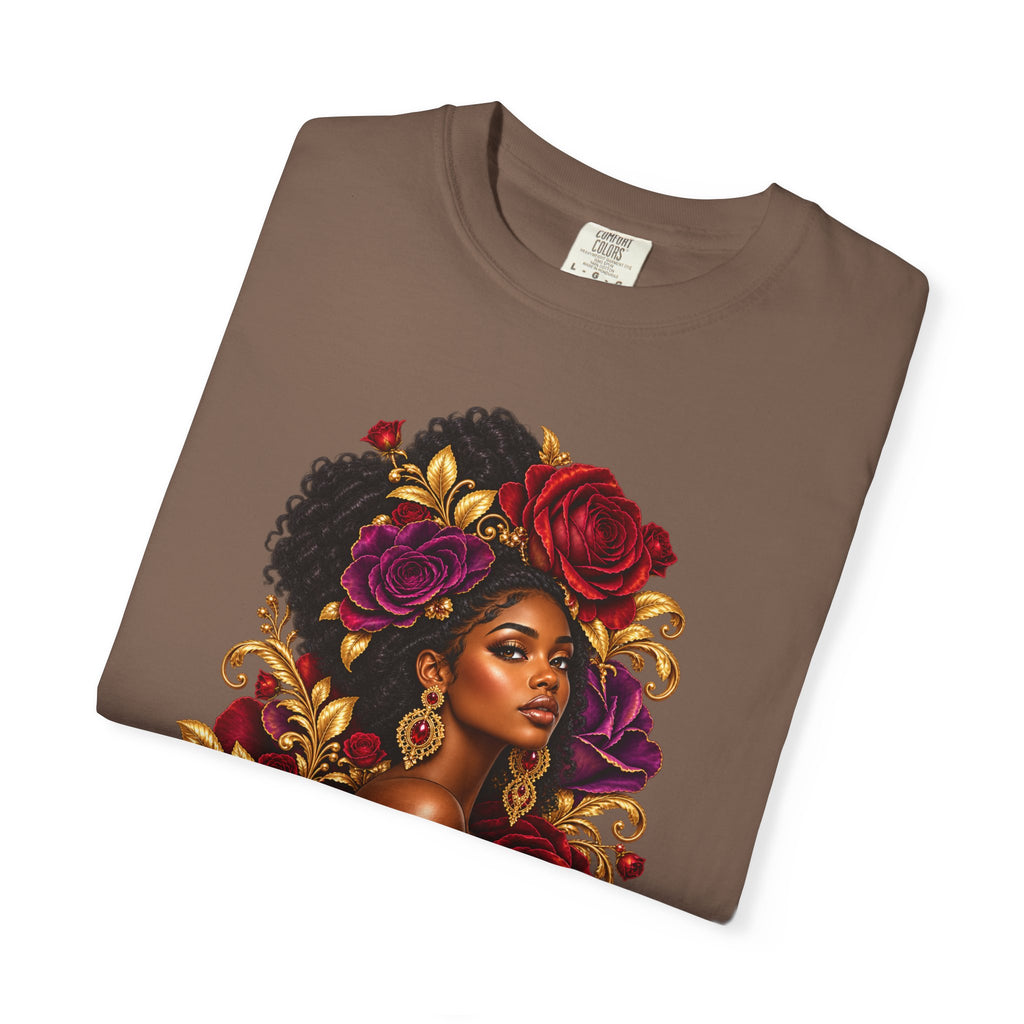 Floral Muse Portrait Graphic Tee | Color Me Ful