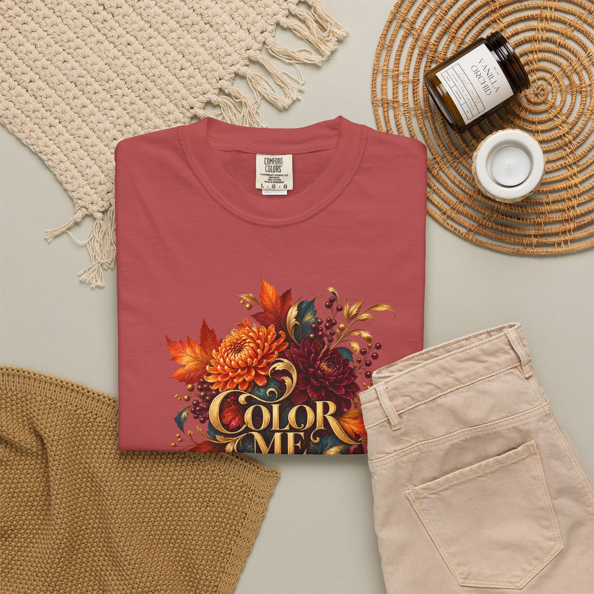 Colorful Statement Graphic Tee | Unisex Comfort Colors 1717