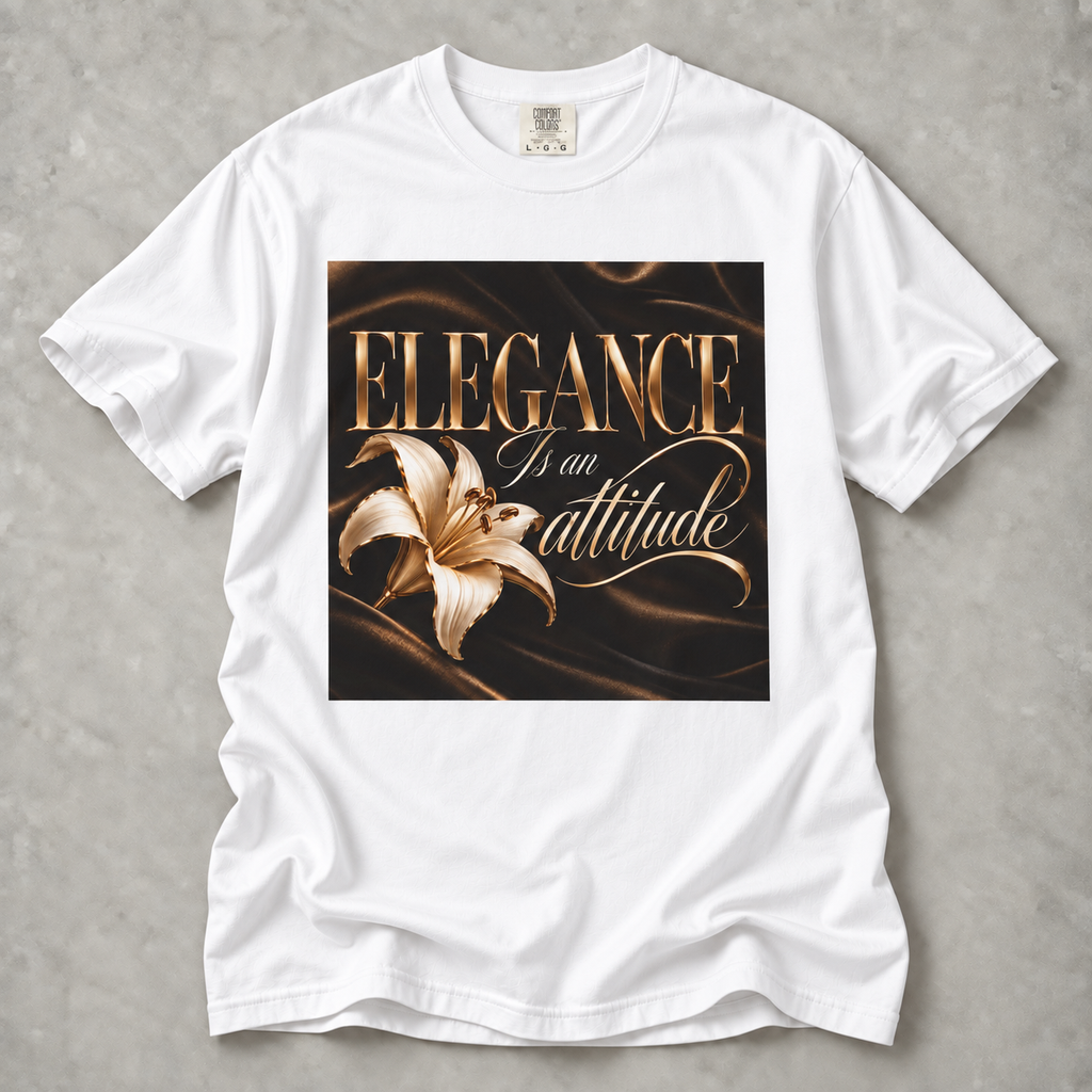 Elegance Is An Attitude T-Shirt