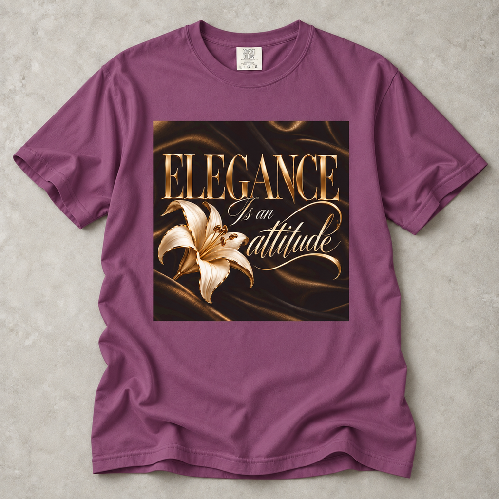 Elegance Is An Attitude T-Shirt