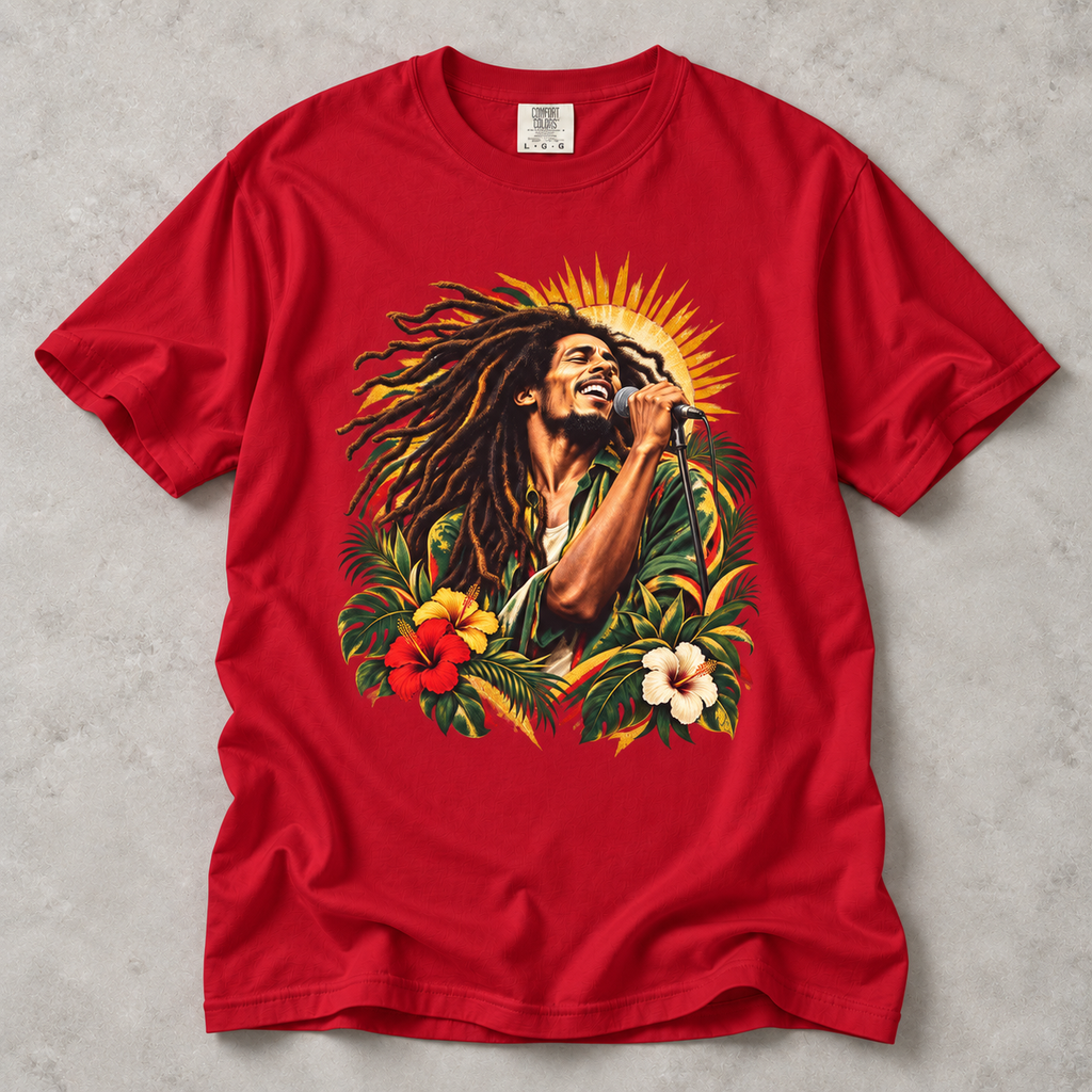 Reggae Sun Portrait Graphic Tee | Unisex
