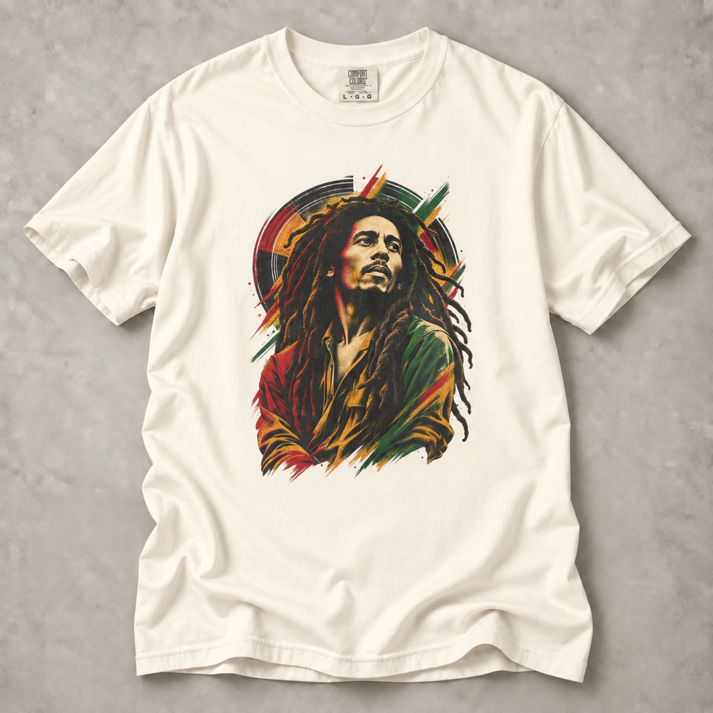 Reggae Legend Portrait Graphic Tee | Unisex