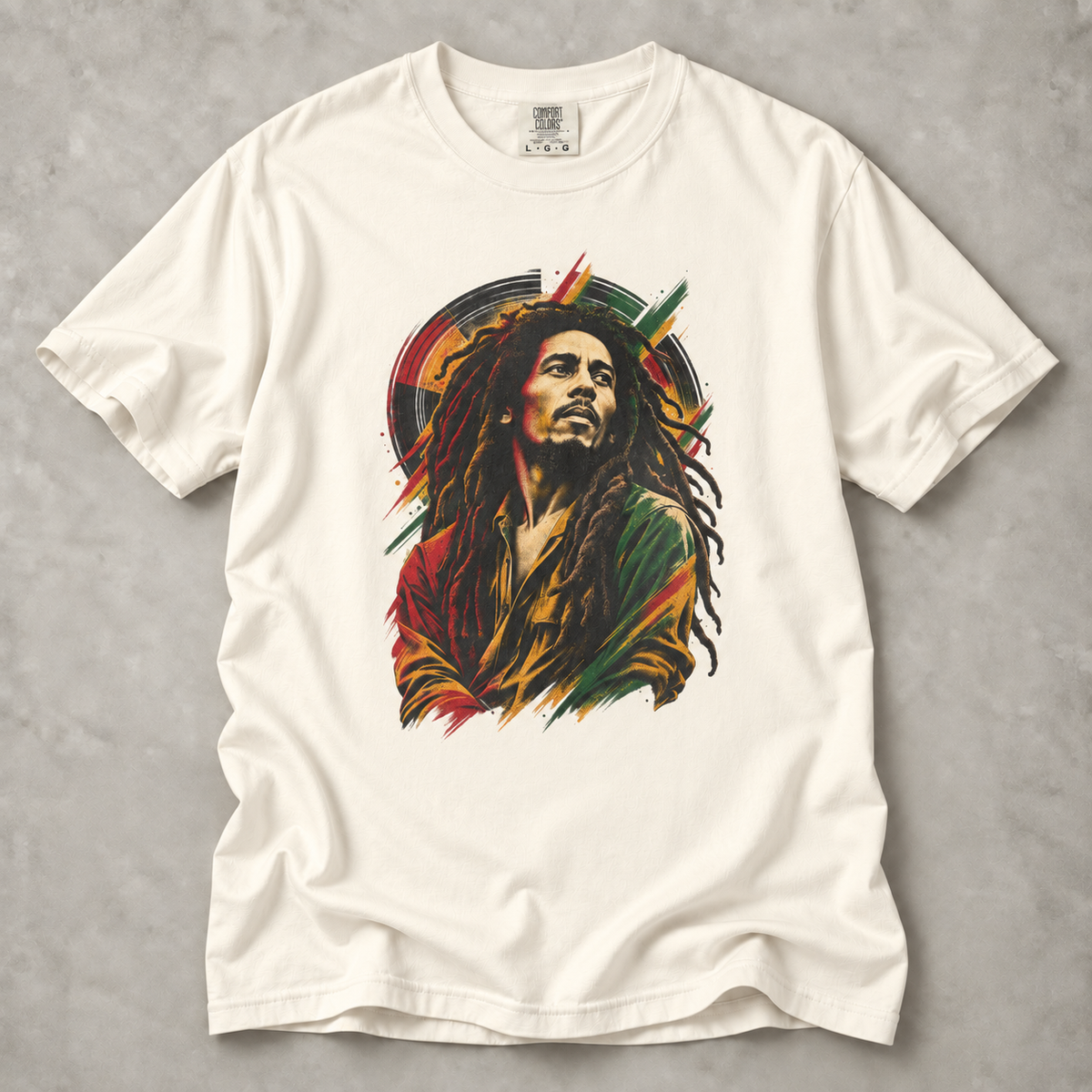 Reggae Legend Portrait Graphic Tee | Unisex