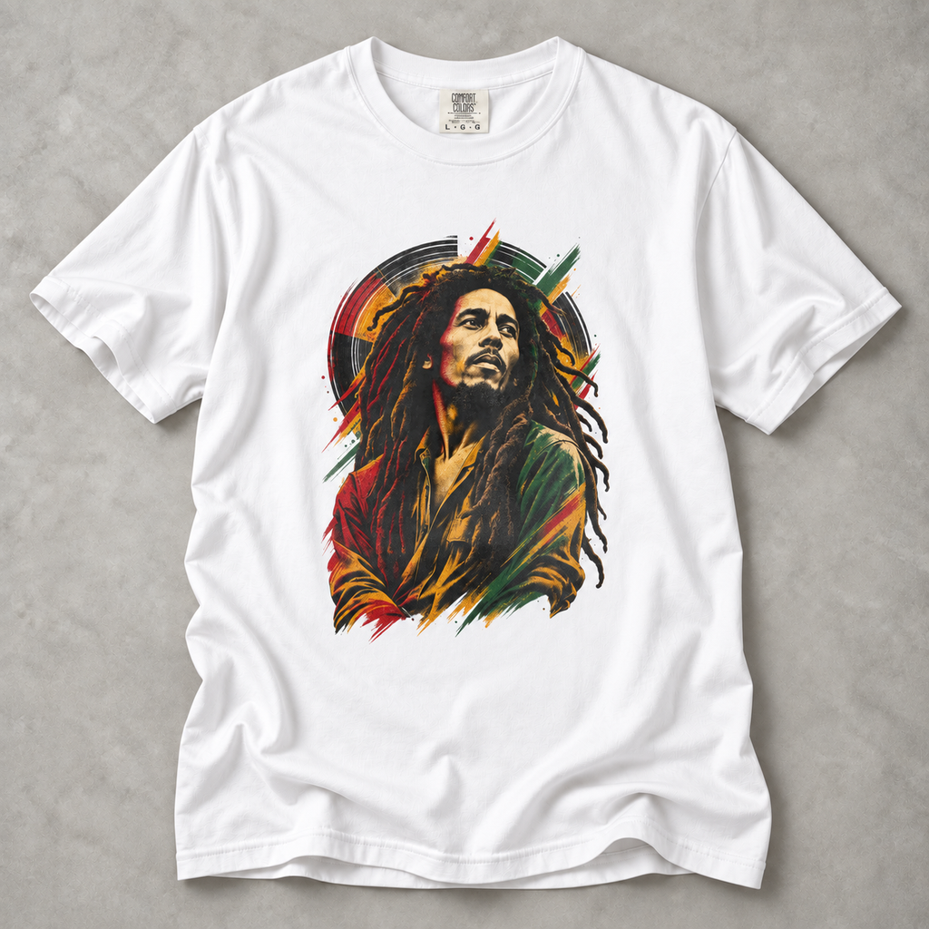 Reggae Legend Portrait Graphic Tee | Unisex