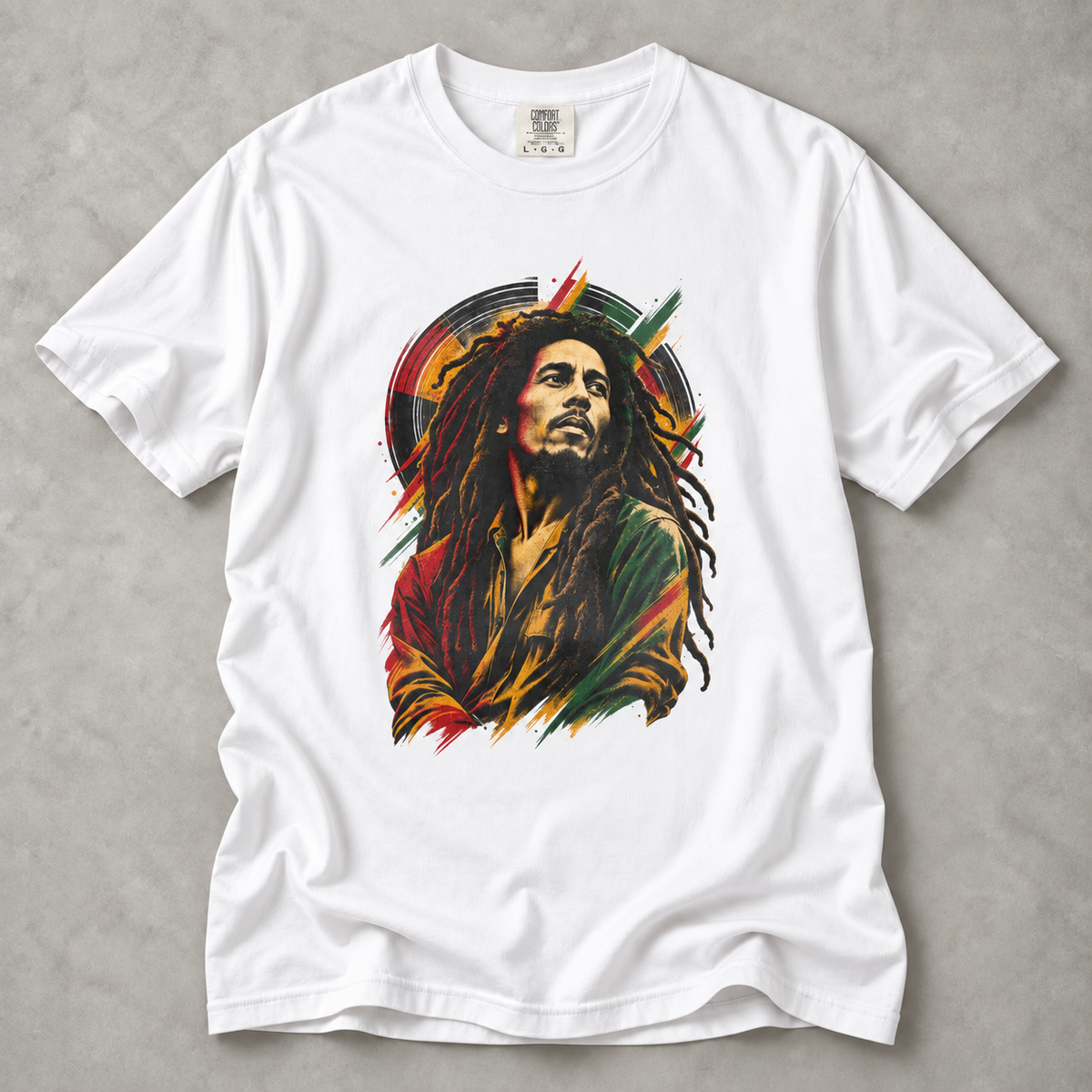 Reggae Legend Portrait Graphic Tee | Unisex