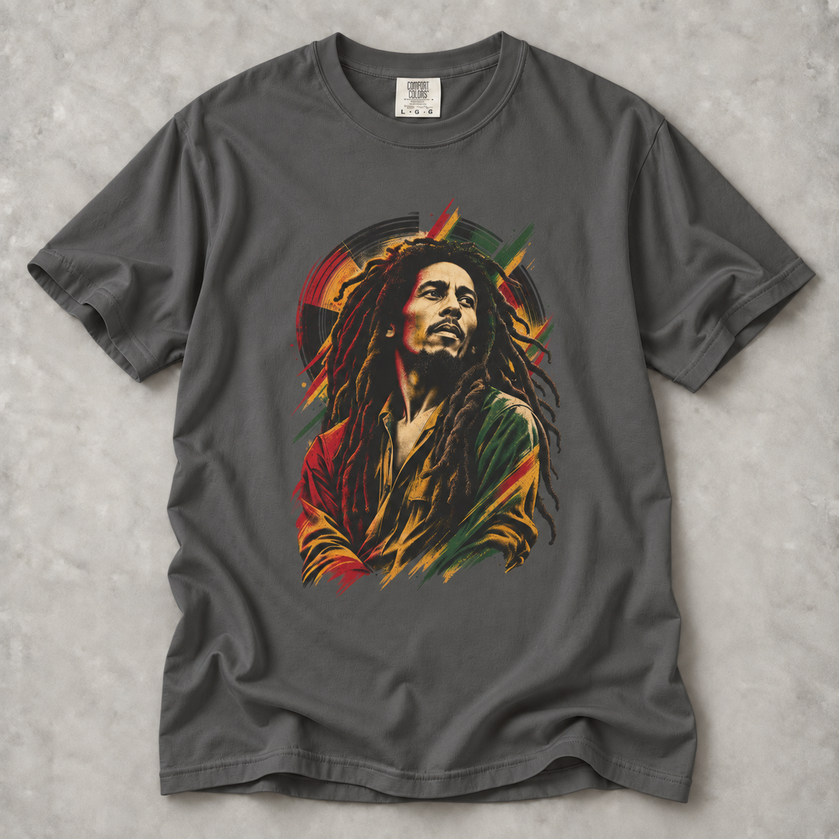 Reggae Legend Portrait Graphic Tee | Unisex