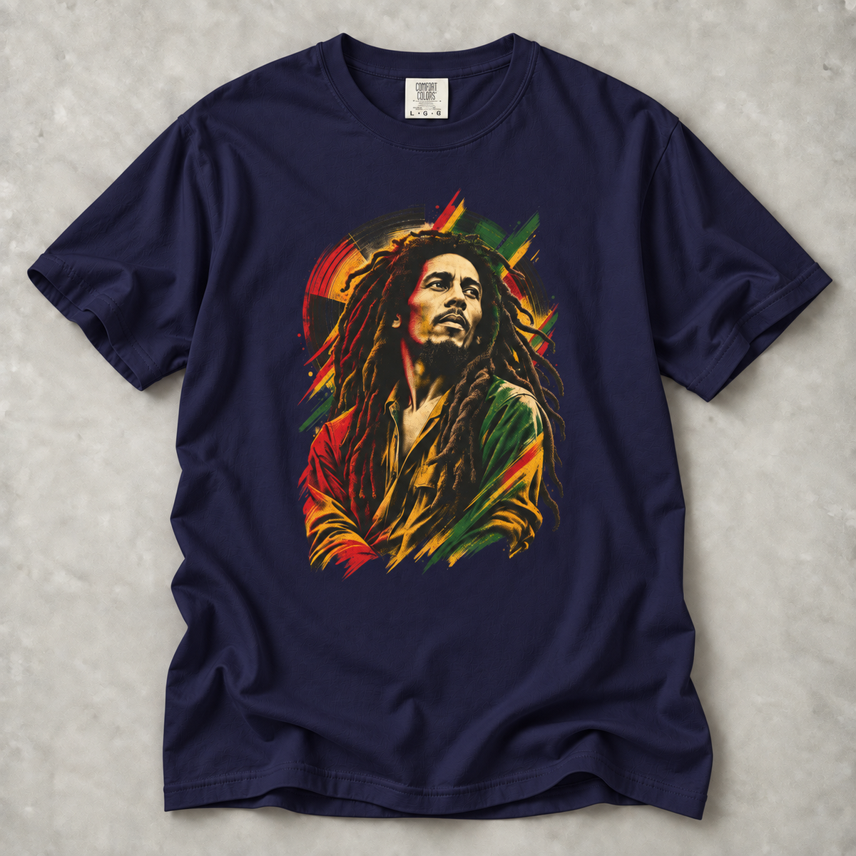 Reggae Legend Portrait Graphic Tee | Unisex