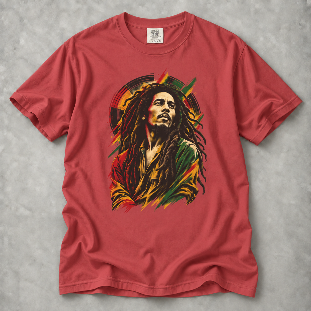 Reggae Legend Portrait Graphic Tee | Unisex
