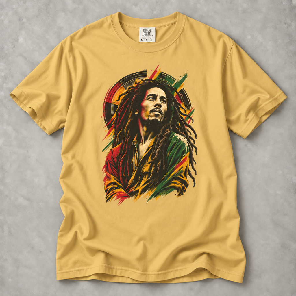 Reggae Legend Portrait Graphic Tee | Unisex