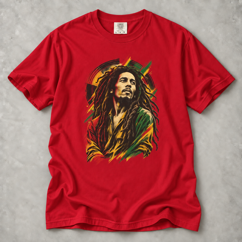 Reggae Legend Portrait Graphic Tee | Unisex