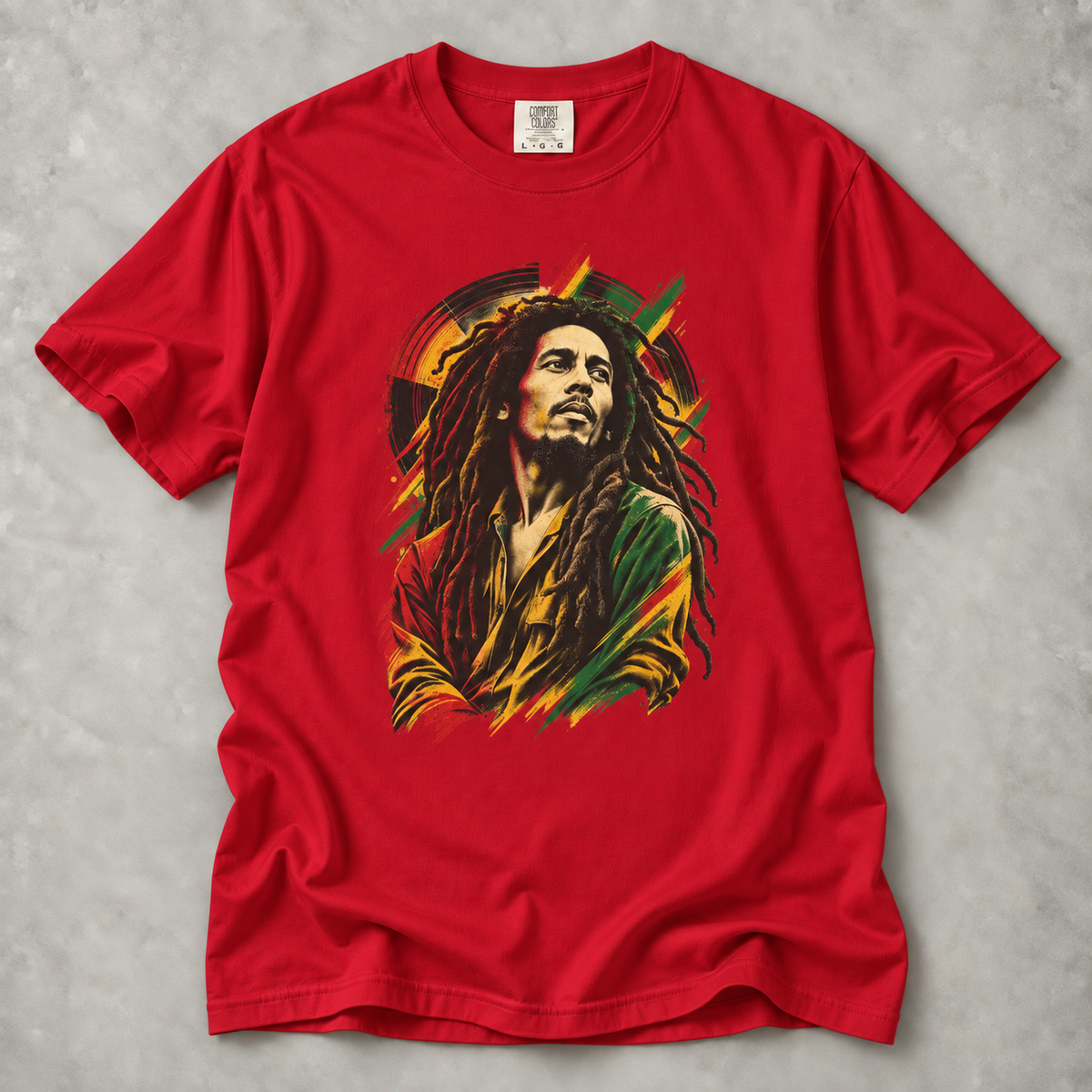 Reggae Legend Portrait Graphic Tee | Unisex