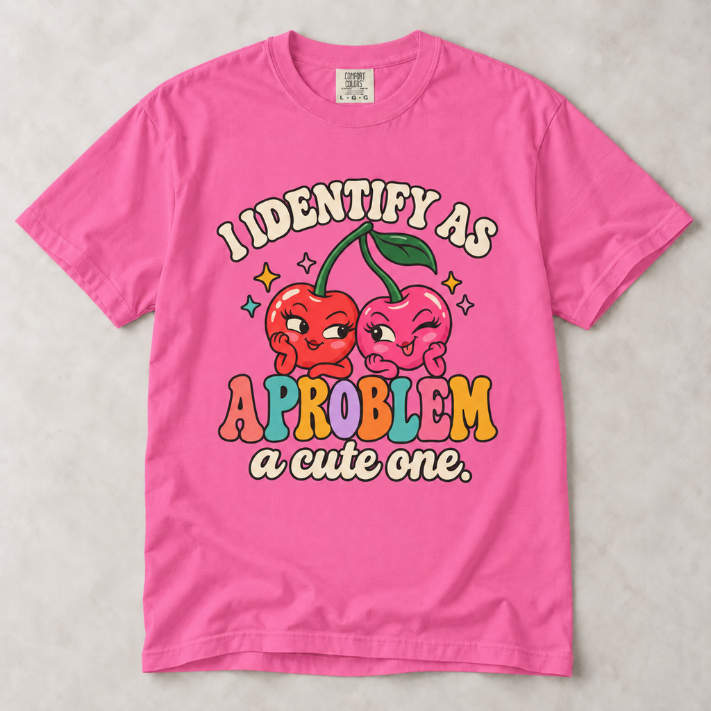 I Identify as a Problem—A Cute One | Unisex Tee
