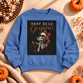 Drop Dead Gorgeous Sweatshirt — Vintage Skull Graphic Crewneck