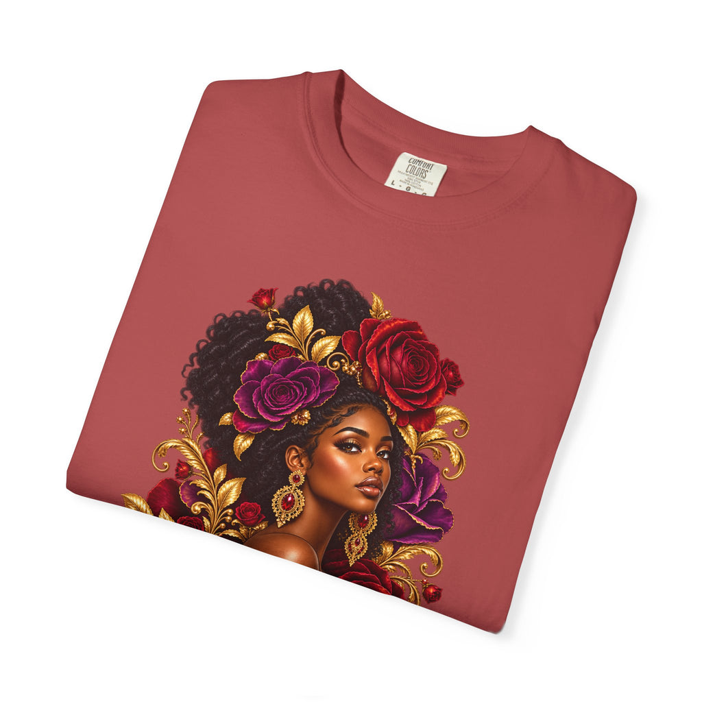 Floral Muse Portrait Graphic Tee | Color Me Ful