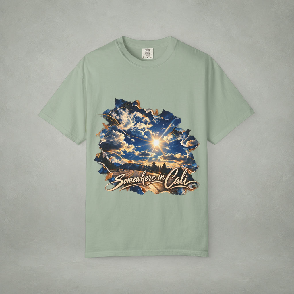 Somewhere in Cali Graphic Tee | Unisex Comfort Colors 1717