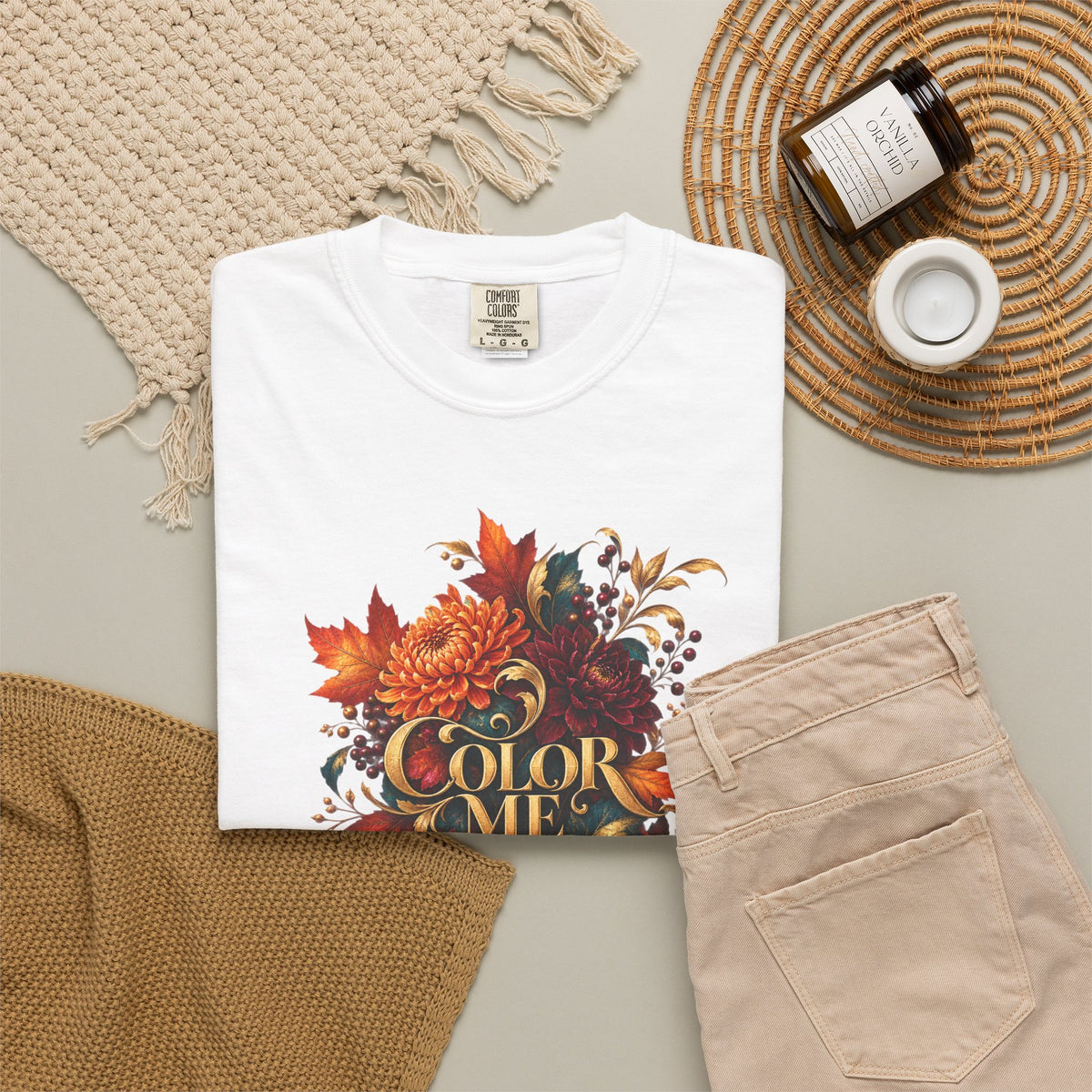 Colorful Statement Graphic Tee | Unisex Comfort Colors 1717