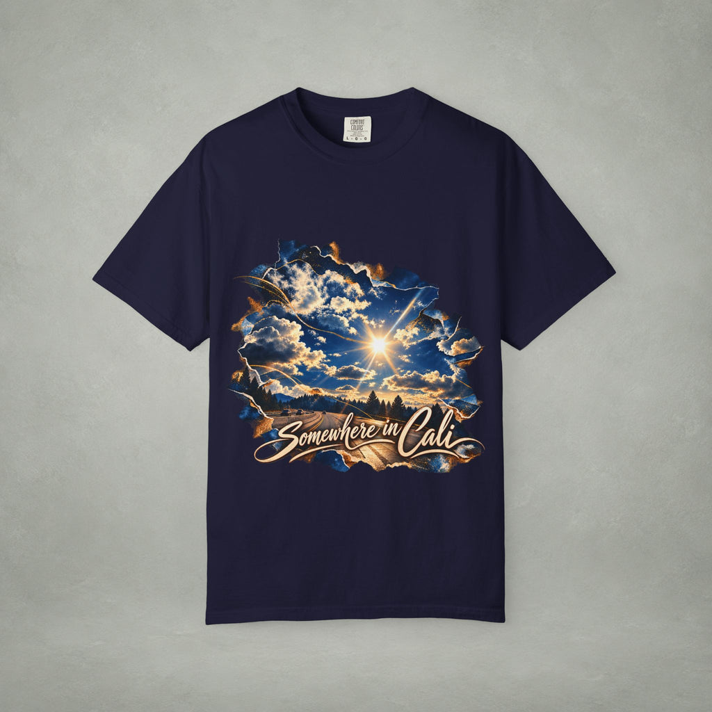 Somewhere in Cali Graphic Tee | Unisex Comfort Colors 1717