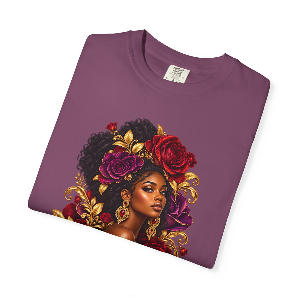 Floral Muse Portrait Graphic Tee | Color Me Ful