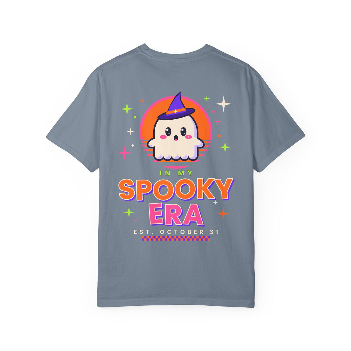 Spooky Era T-Shirt — Cute Ghost Halloween Graphic Tee