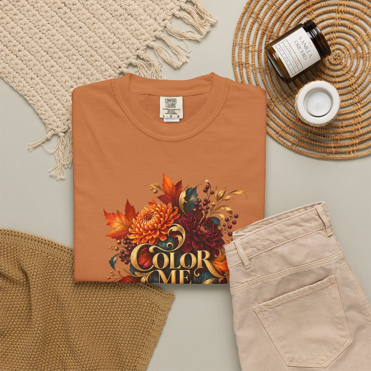Colorful Statement Graphic Tee | Unisex Comfort Colors 1717