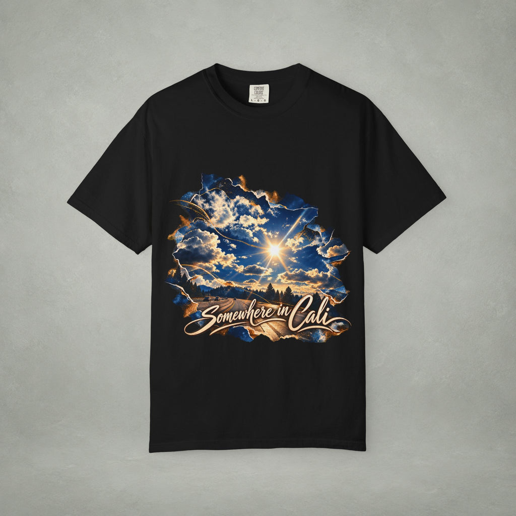 Somewhere in Cali Graphic Tee | Unisex Comfort Colors 1717